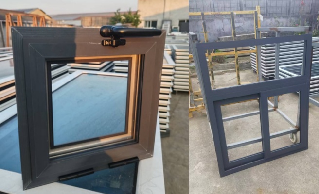 Aluminium framed windows and doors Aluminium framed windows and doors