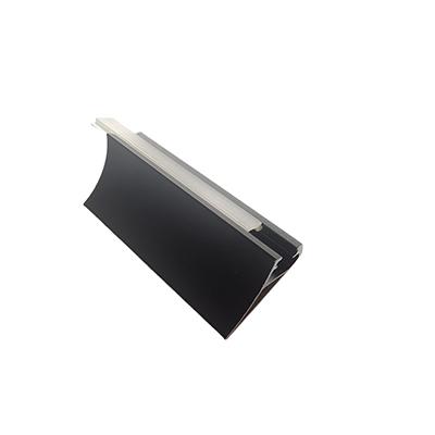 Customized 1mm 2mm 3mm Black Powder Coating Aluminum Profiles for Led